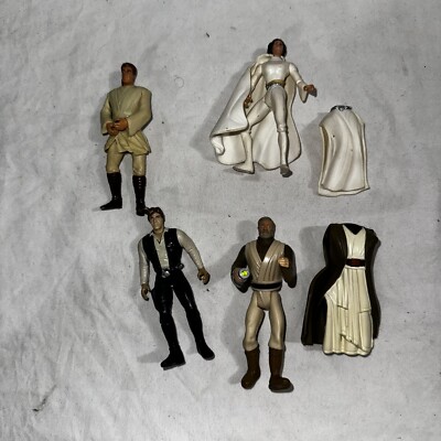 Vintage 90's Star Wars Kenner Lot of 4 figures