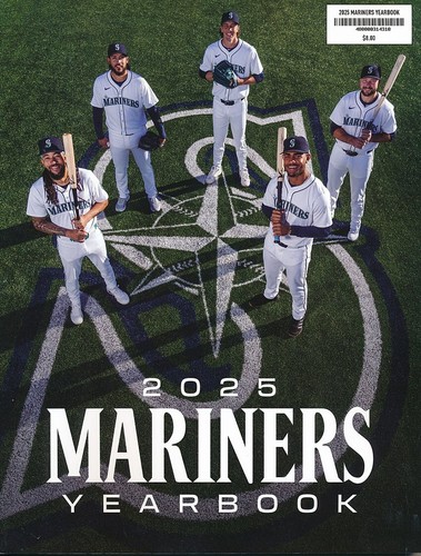 2025 Seattle Mariners Yearbook - New - Shipped in a Box