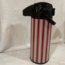 NEW Insulated Airpot Thermos 14  Holiday Chri...