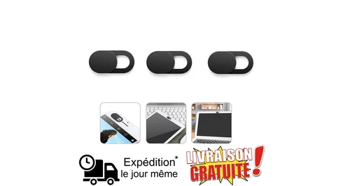3 Cache Couvercle Obturateur De Webcam Pc Tablette Smartphone