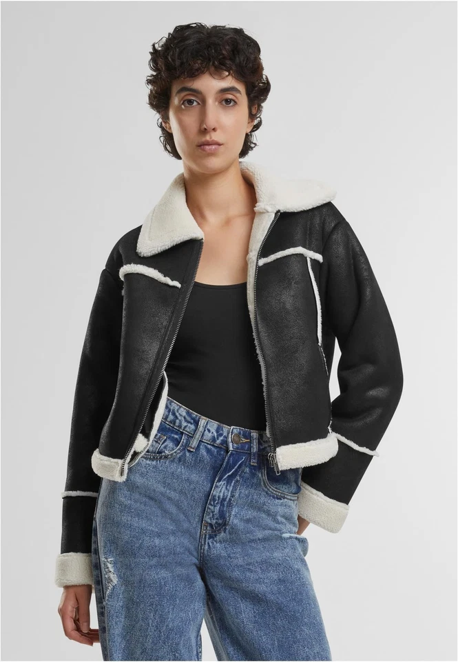 Ladies Shearling Jacket Damen Jacke | Urban Classics | TB7076 - Bild 1 von 1