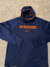Syracuse Orange Nike Hoodie Sweatshirt. Men  s Large Blue