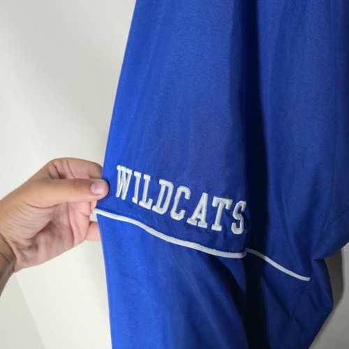 Vintage Nike Kentucky Wildcats Windbreaker Herren XL Center Swoosh Blau Pullover - Bild 5 von 5
