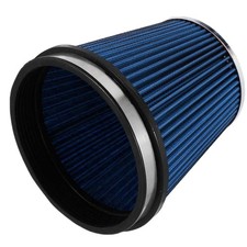 6" Inlet Cold Air Intake Filter Replacement Performance Clamp-On Dry 6" Tall 