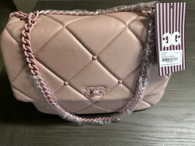 Gilda Paris Quilted Handbag Blush/pink Crossbody Luxury Women Girls