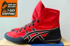 [Shoe bag] Asics Wrestling EX-EO 1083A001 Red x Black x White x Black