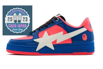 A BATHING APE BAPE STA OS #1 1L80 191 308 BLUE Men Shoes
