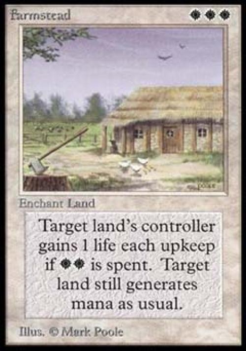 MTG English Farmstead NM Normal Beta