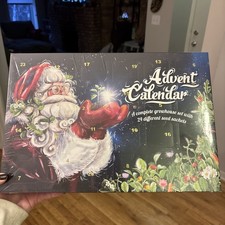 Brand New Baza Brand Seed Advent Calendar With 24 Different Seed Assortments