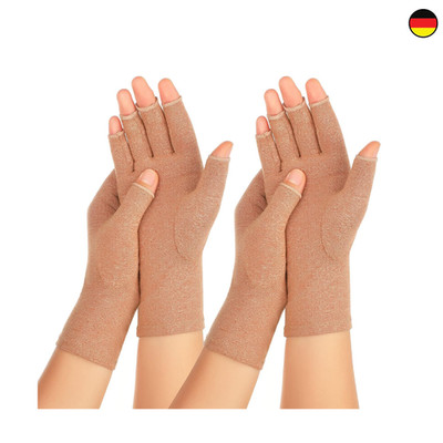 Arthritis Handschuhe Fingerlos Kompression Karpaltunnelschmerz