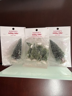 Maker s Holiday Littles 10 Asst Sisal Trees