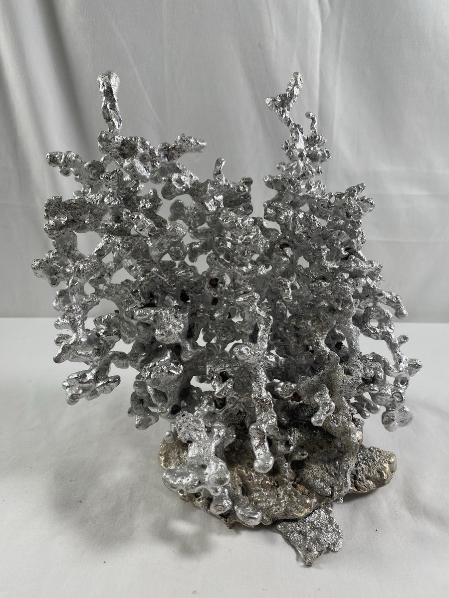 Anthill Art Casting Sculpture Fire Ant Aluminum Casting 9.5” Tall