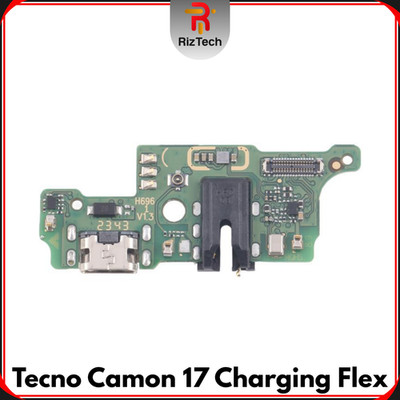 Für Tecno Camon 17 Ersatz Ladebuchse Dock Connector Mikrofon Flex - UK