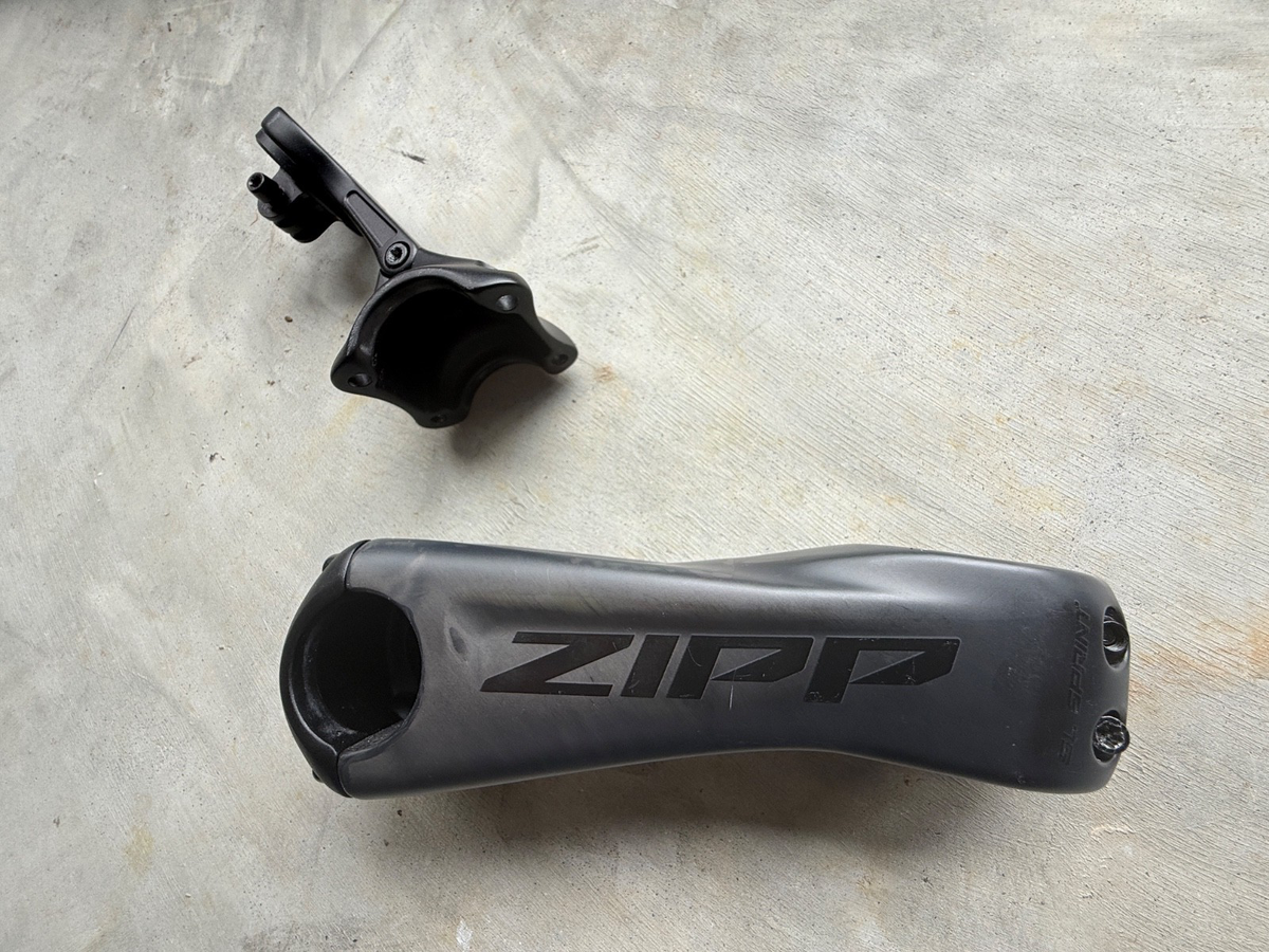 Zipp SL Sprint Stem 130mm Clamp 31.8mm +/-12 1 1/8 in Matte Black