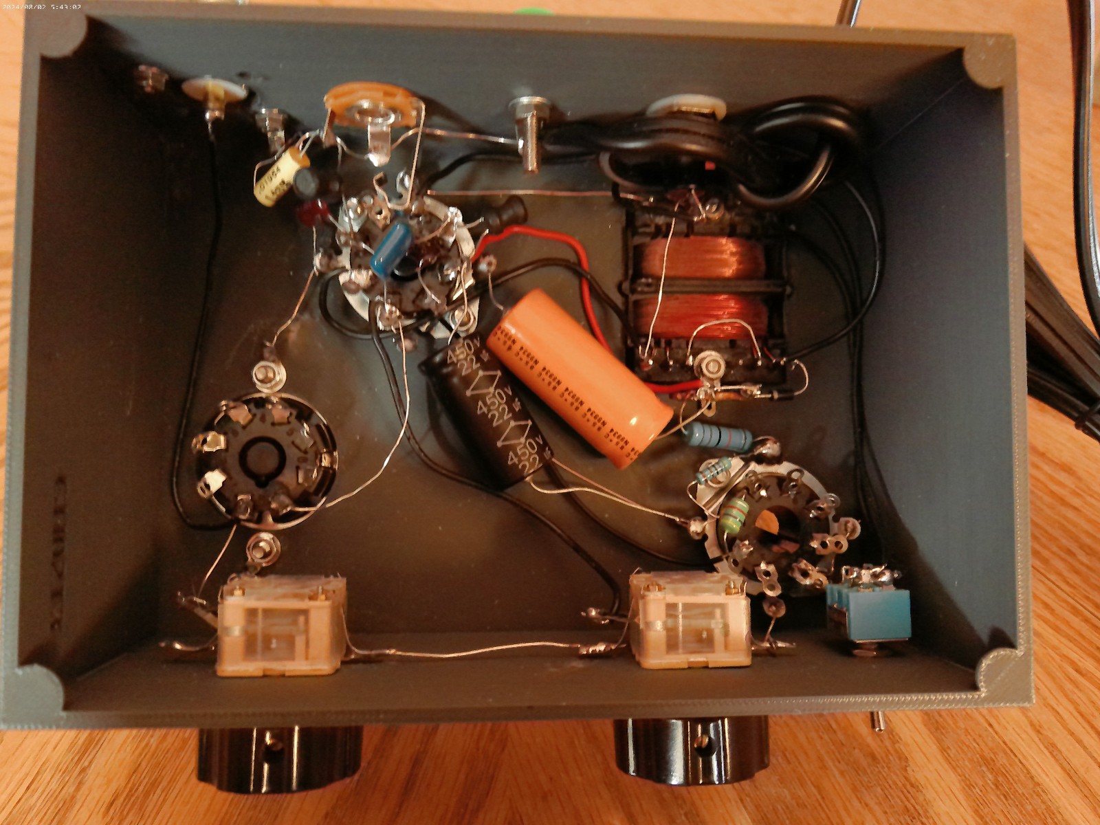 40/30/20 Meter CW QRP Ham Radio 25C6GA Transmitter