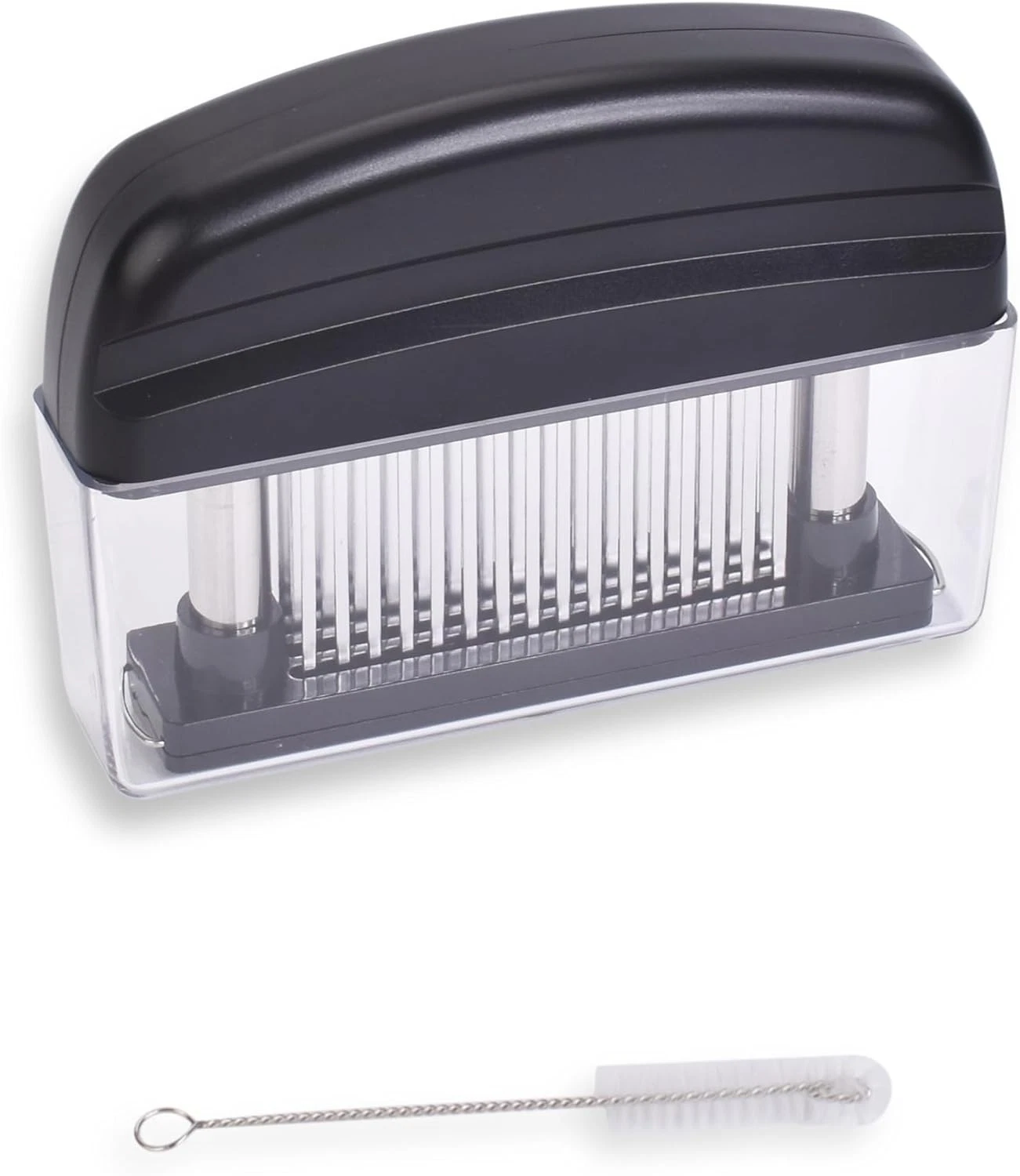 Meat Tenderizer Tool 48 Stainless Steel Needle Blades Tenderizing Chicken Steak