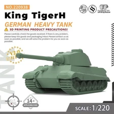 Military Model Kit German King TigerH Heavy Tank