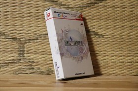 Final Fantasy 4 IV Complete Set! WonderSwan Color WS Japan Very Good+ Condition!