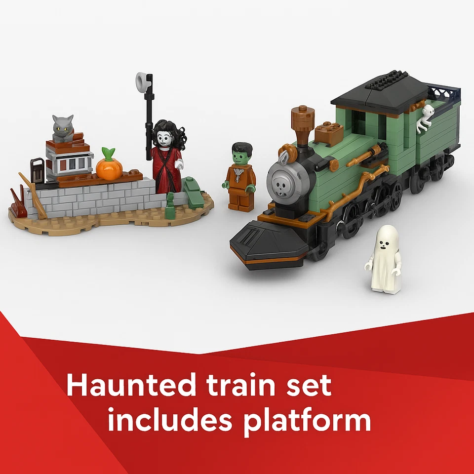 LEGO® Creator 3-в-1 особняк с привидениями (31167) — новый/запечатанный — 5 минифигурок - Изображение 4 из 4