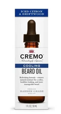CREMO Beard Oil Iced Citron Driftwood Red Cedar Cooling Blend 1 oz ~ New Sealed