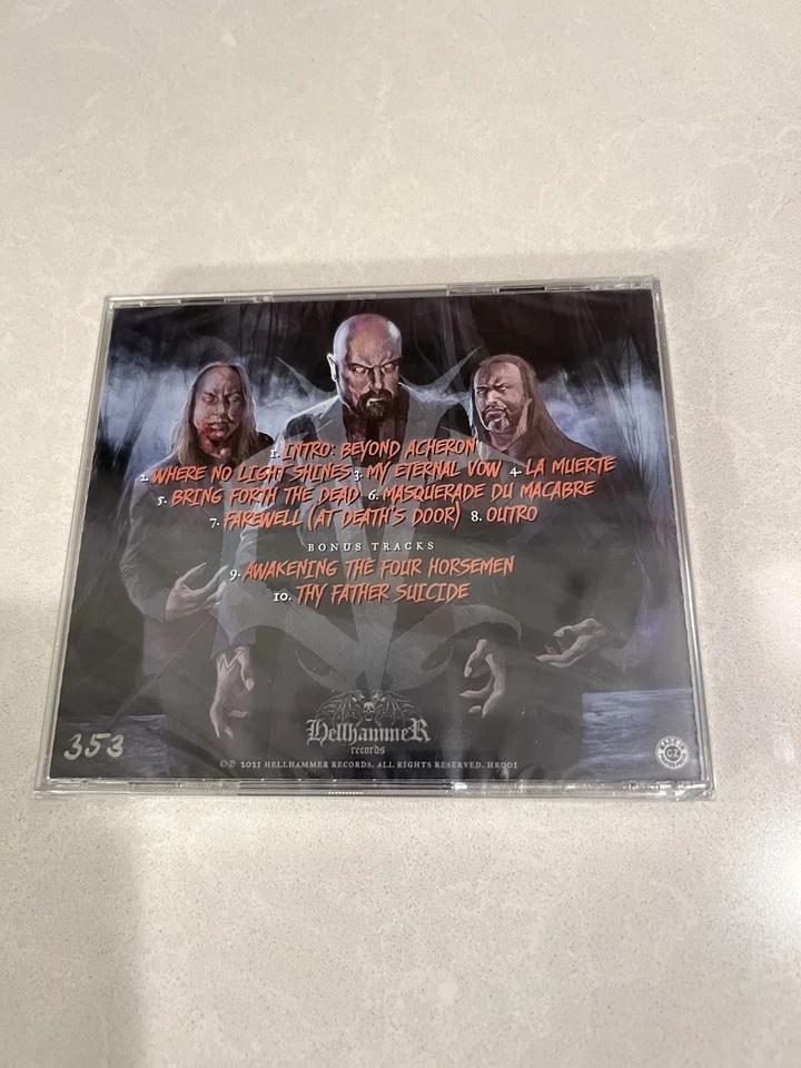 Vincent Crowley - Beyond Acheron CD LTD of 500 and numbered (King Diamond/Death) Foto 2 de 3