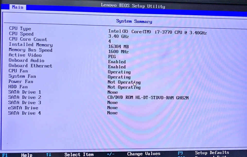 Lenovo ThinkStation E31 SFF i7-3770 3.4GHz 16GB RAM 128GB Win10 Desktop PC W2100 - Image 2 of 4