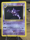 1st Edition Haunter 029/102 Base Set (Shadowless) Pokemon Card