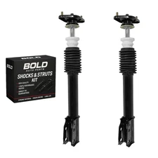 Premium Rear Suspension Shocks W/Top Mount Pair for Olds Le Sabre De Ville 88