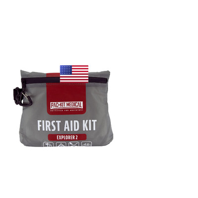 First Aid Only Pac-Kit Watertight Explorer 2 First Aid Kit For Hiking Camping