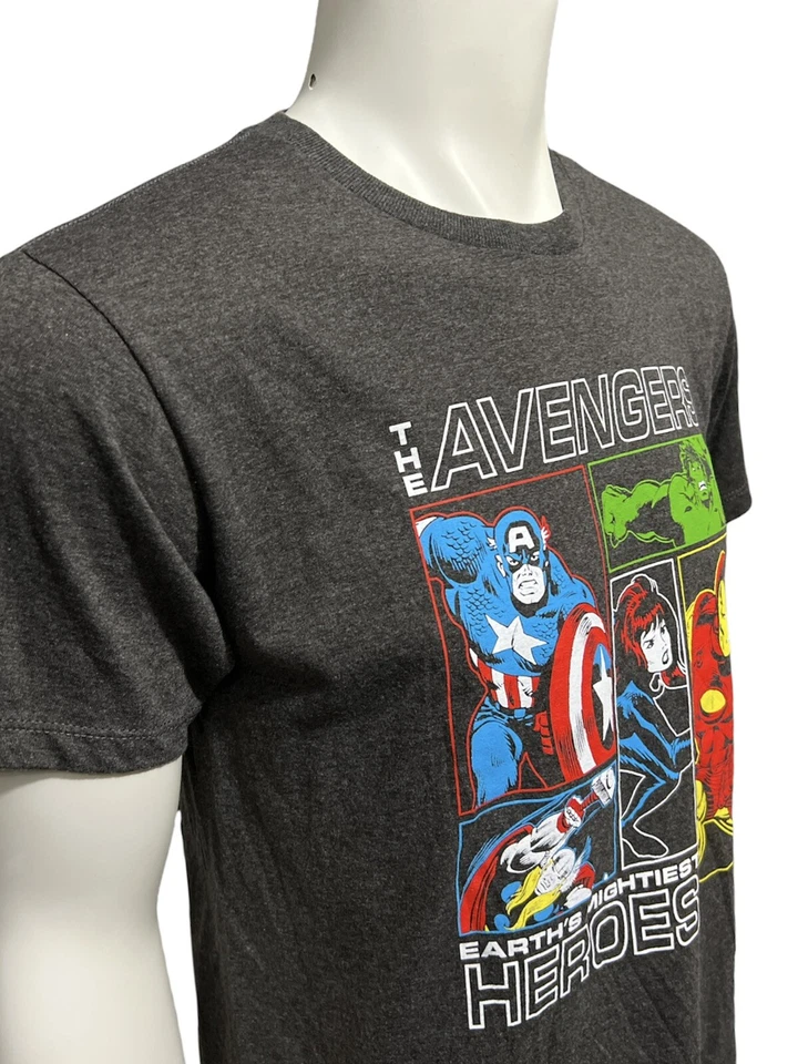 Marvel Comics The Avengers Youth Tshirt Size XL Earths Mightiest Heroes - Image 4 of 4