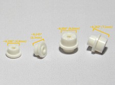 4 BTO New Made Aurora T-Jet Thunderjet HO Slot Car LARGE STANDARD Wheels WHITE