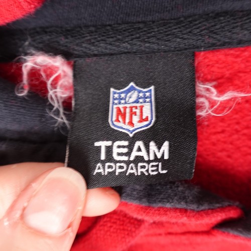 Atlanta Falcons Sweatshirt Mens Extra Large Red Hoodie Heavyweight NFL Football - Picture 3 of 13