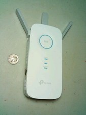 Tp-link RE450 AC1750 Dual Band Gigabit Wi-Fi Range Extender Repeater Turns On...