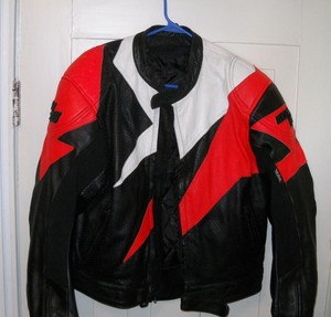agv leather jacket