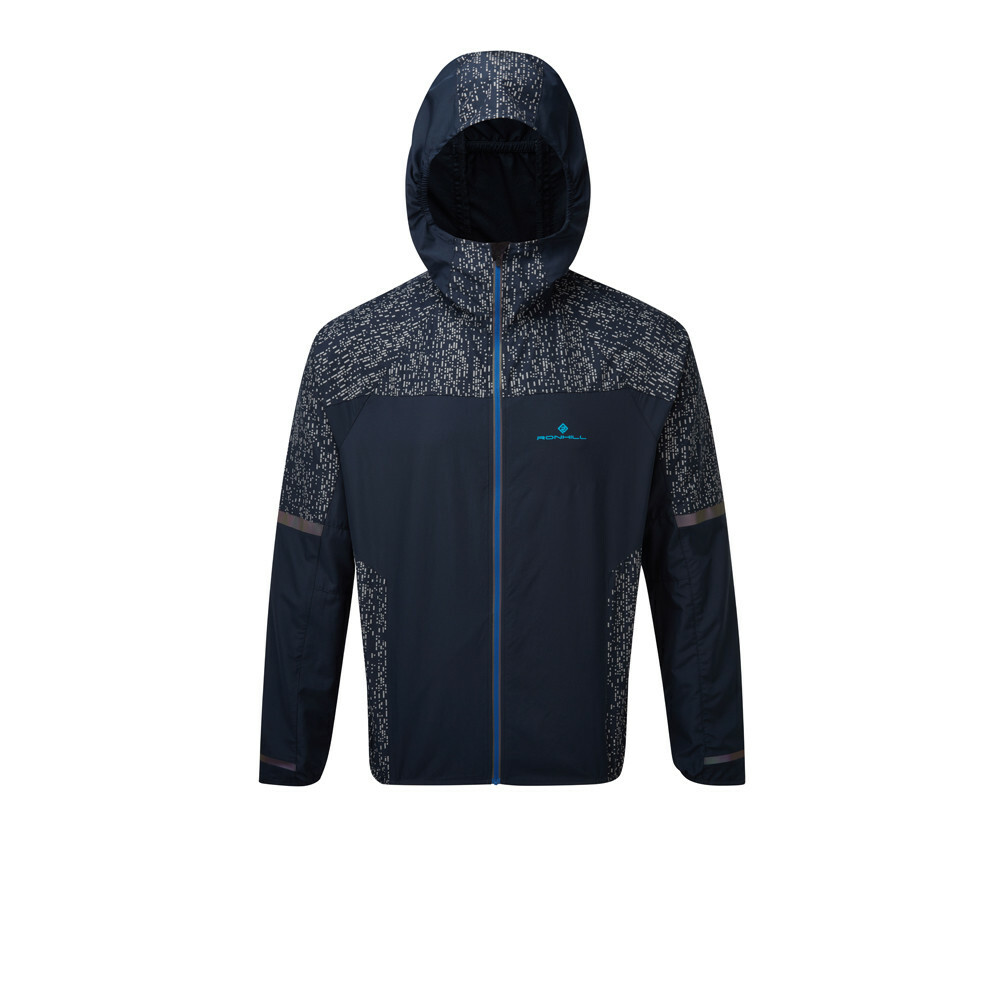 Ronhill Mens Life Nightrunner Jacket Deep Navy/Honolulu/Reflect S