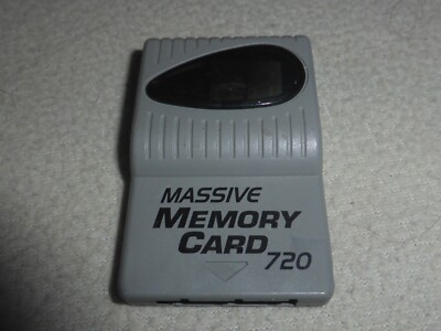 MASSIVE MEMORY CARD 720 SONY PLAYSTATION PS1 | eBay