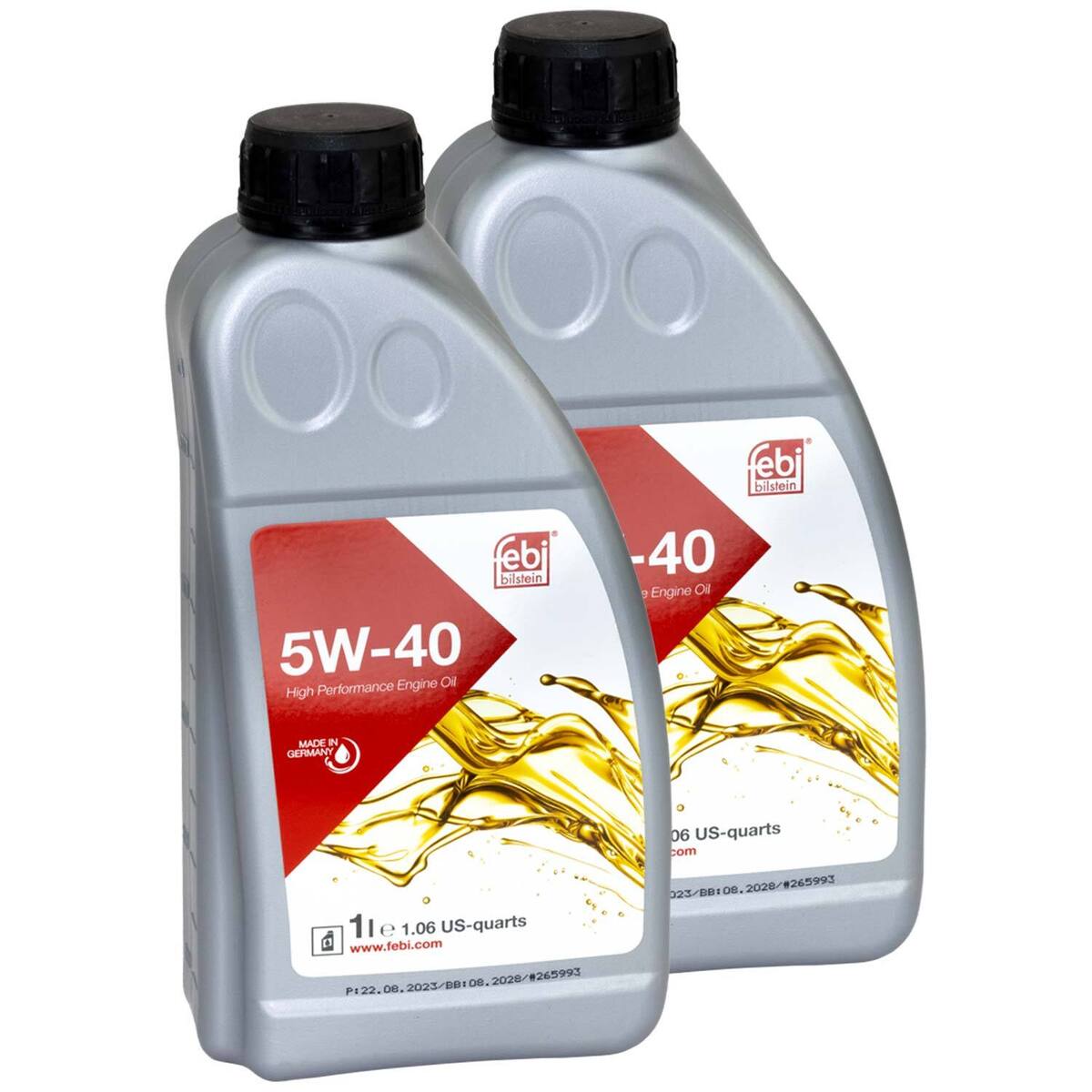 Motoröl Motor Öl Febi 32936 SAE 5W-40 2 X 1 Liter für Alfa Motoröl Motor Öl Febi 32936 SAE 5W-40 2 X 1 Liter für Alfa