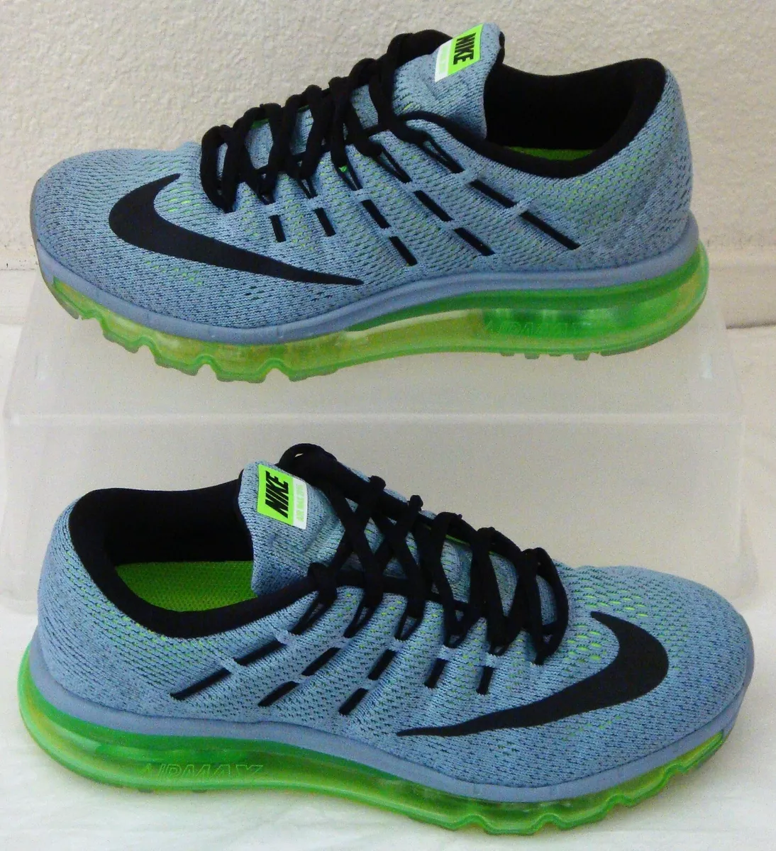 New Nike Air Max 2016 Grey Green Mens US Size UK 6.5 40.5 806771 403 eBay