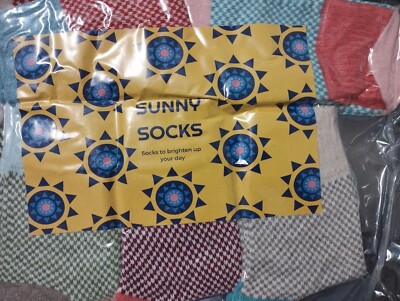 Socken farbig 5er Sunny Sketch Sock 