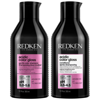 REDKEN Acidic Gloss Shampoo 300ml & Acidic Gloss Conditioner Repair DUO NEU