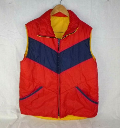 JC Penney Mens Reversible Puffer Vest 