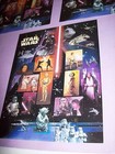 Lot of 3 Star Wars Stamp Sheets  — photo 3