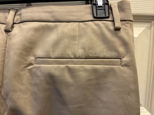 Calvin Klein Beige Cantucci Modern StretchPants Men’s Size 32 W 34 L MSRP $89.50 - 第 6/8 張圖片