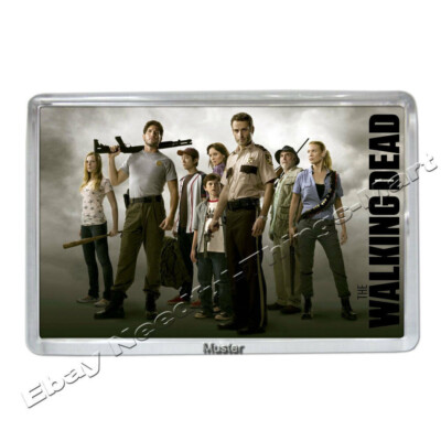 The Walking Dead Cast mit Andrew Lincoln und A. - Fotomagnet 5mm Acryl [M1]