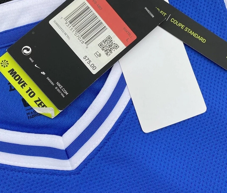 MIKE KRZYZEWSKI COACH K SIGNED NIKE DUKE BLUE DEVILS BASKETBALL JERSEY PSA/DNA - Image 4 of 4