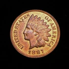 1887 Indian Head Cent  BU++++
