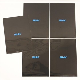 SNK - A4 PLASTIC FILE - (5 pcs Set) Collection Neogeo Official Ref/165