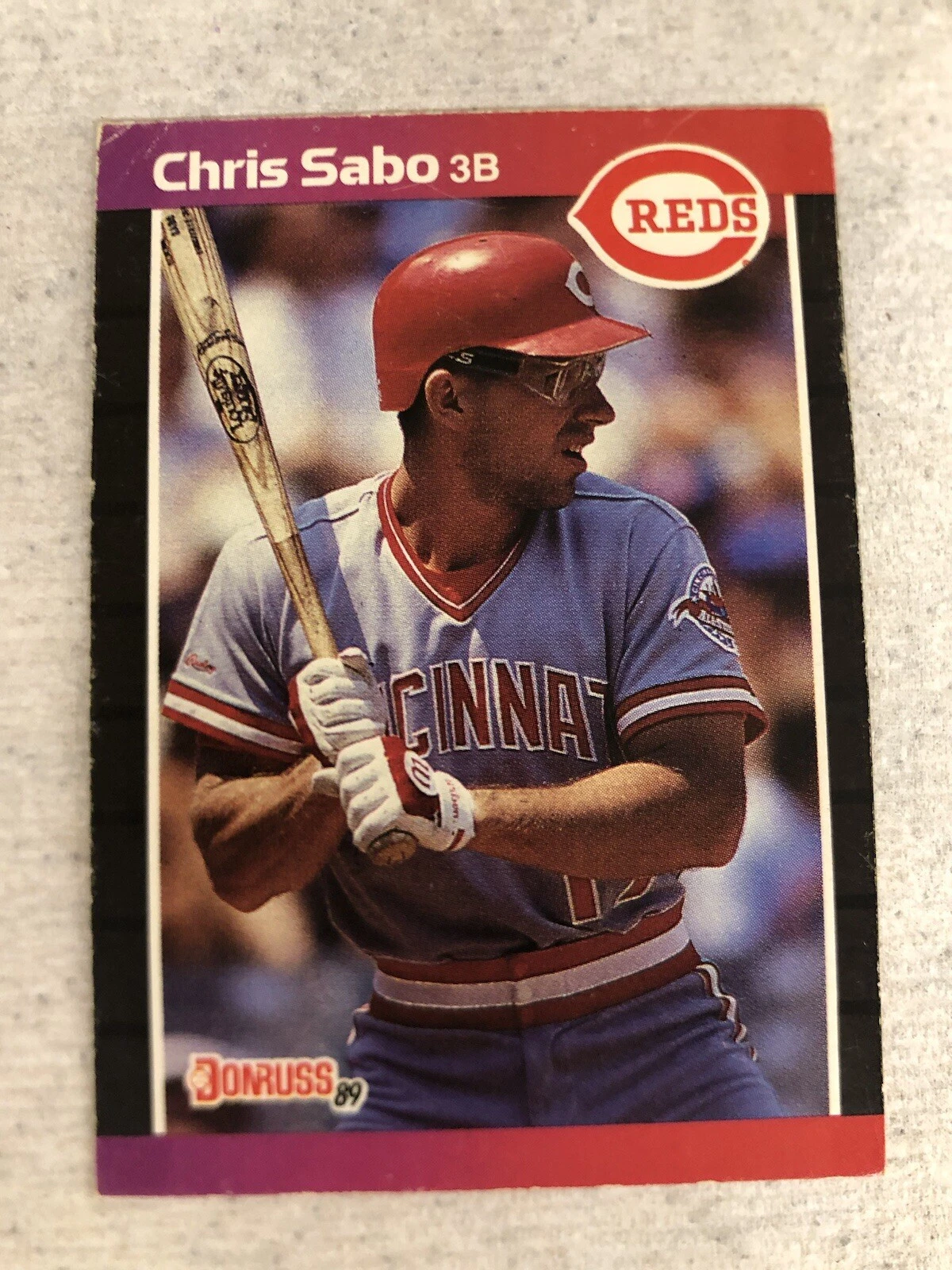 1989 Donruss #317 Chris Sabo RC