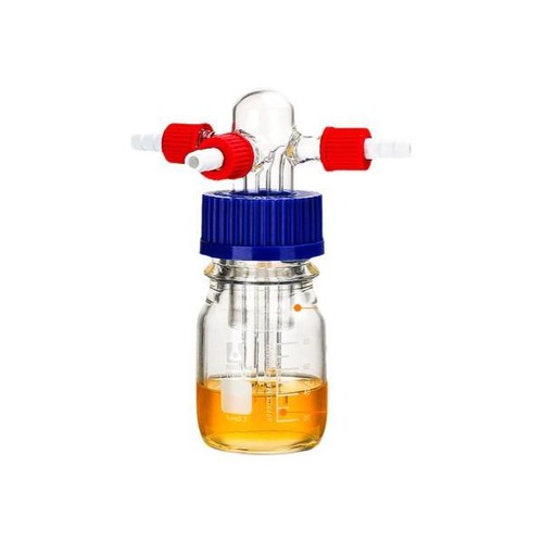 Lab Supply: 100ml-2000ml Gas Washing Bottle Borosilicate Graduated Drechsel GL45 - Picture 10 of 18