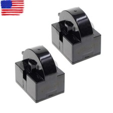 2pc QP2-4R7 Start Relay 4.7 Ohm 1Pin For Magic chef Samsung Maytag Fridge Cooler